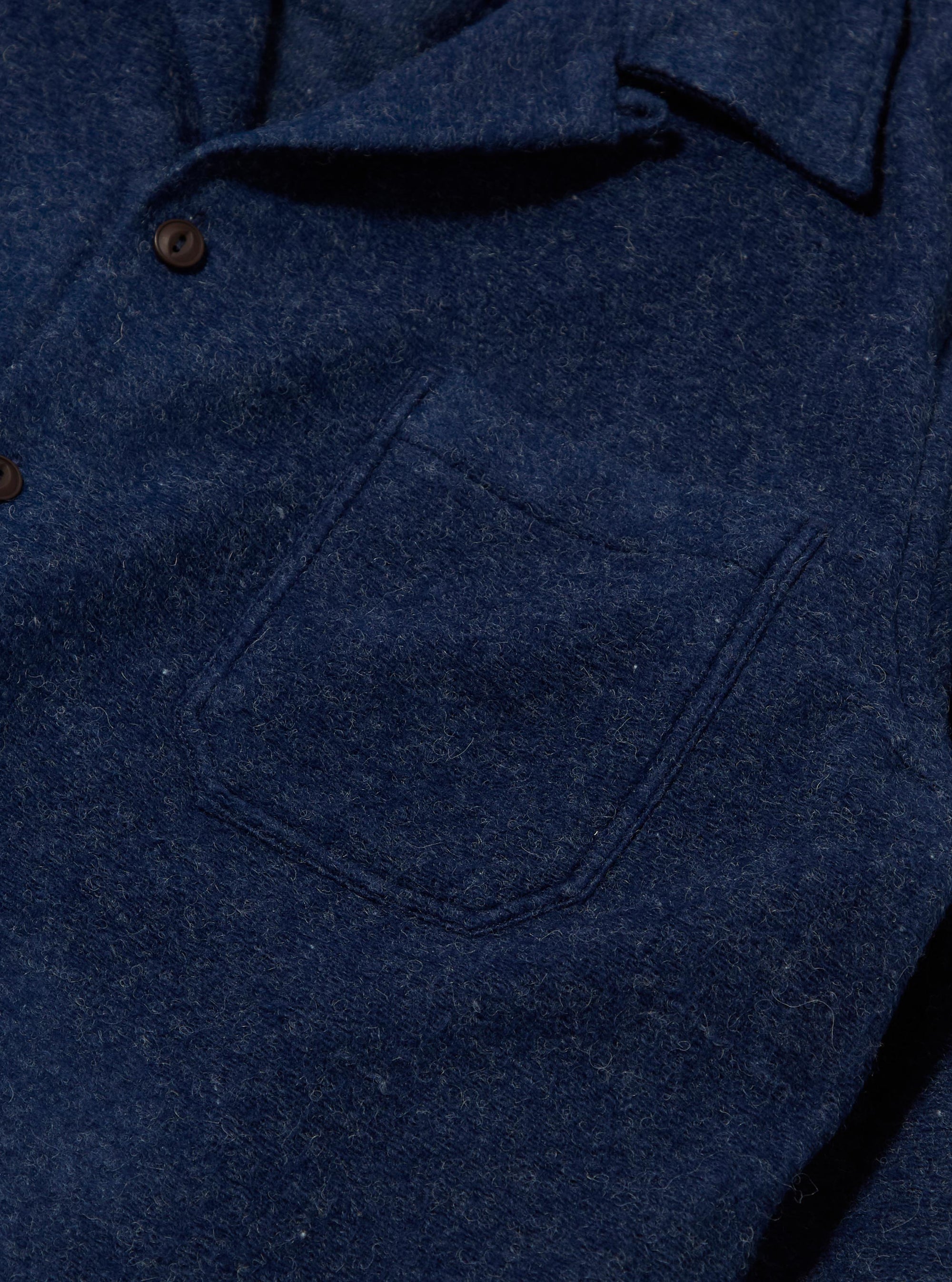Navy Dam Marl Work Shirt