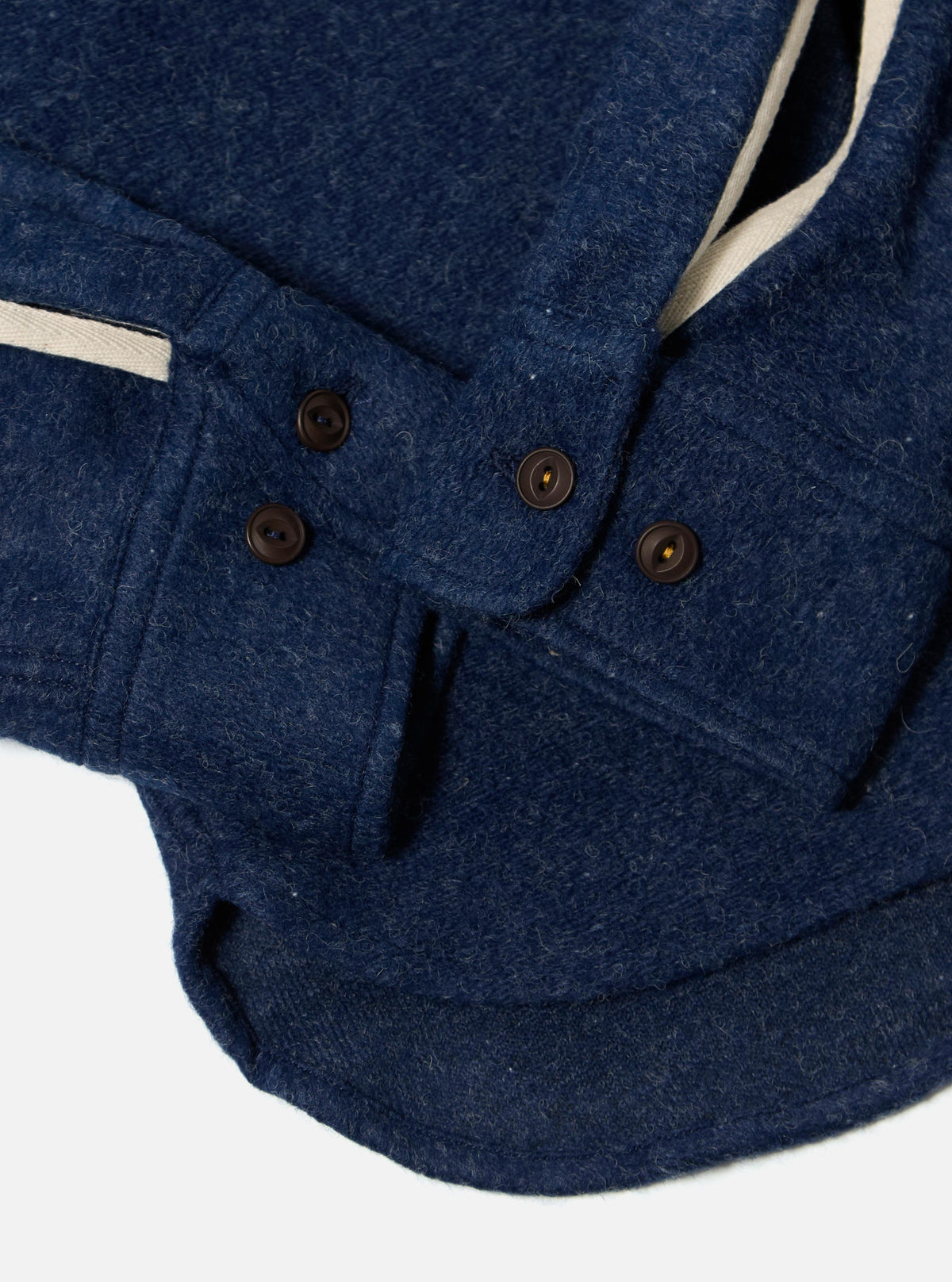 Navy Dam Marl Work Shirt