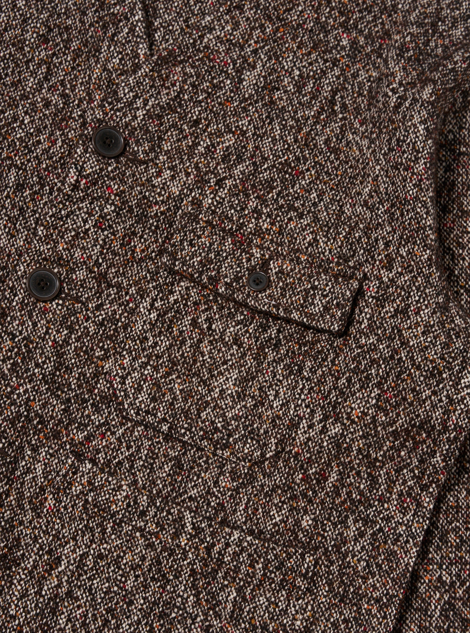 Brown Sedona Tweed Cabin Jacket