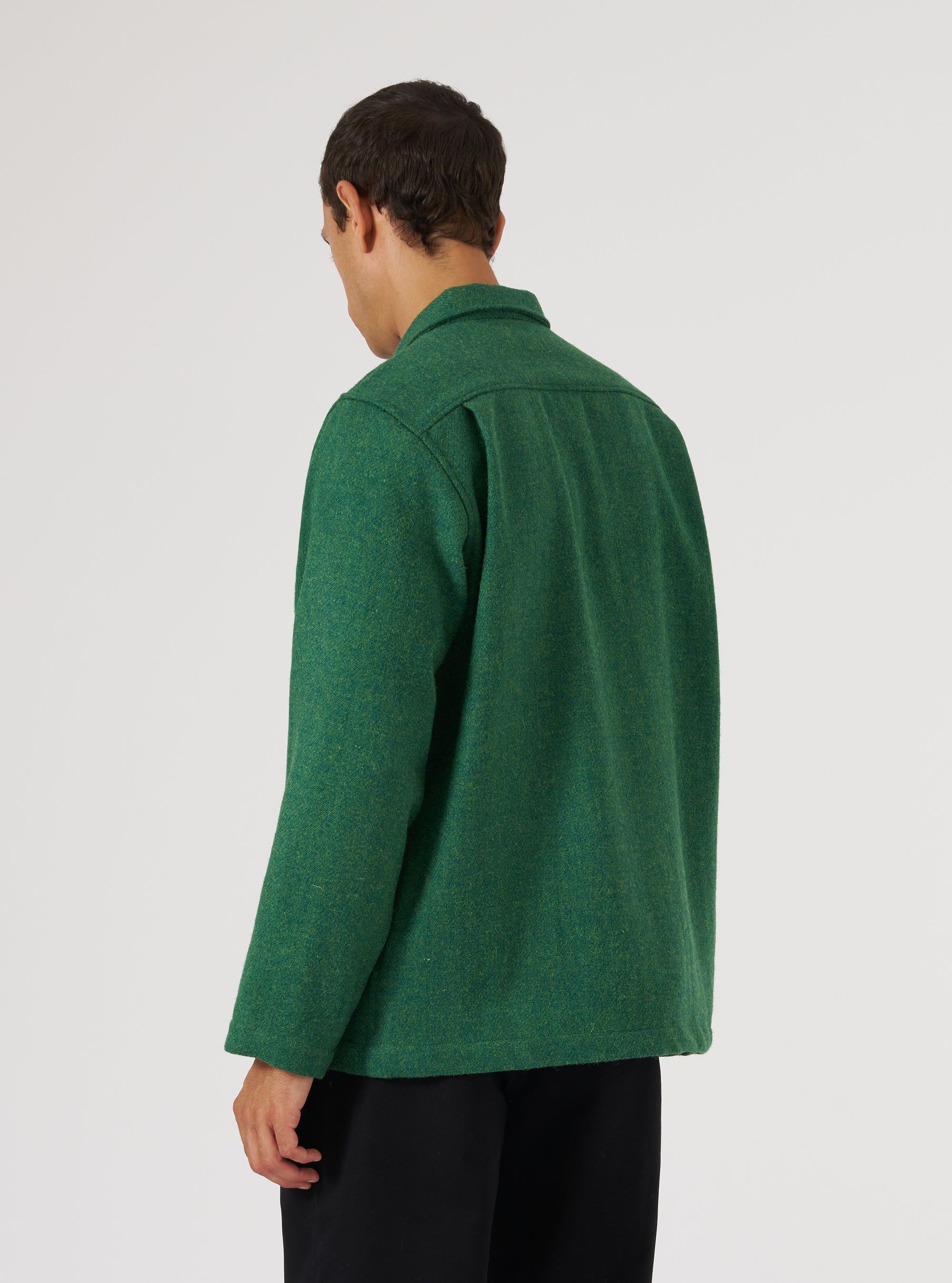 Green Harris Tweed Easy Jacket