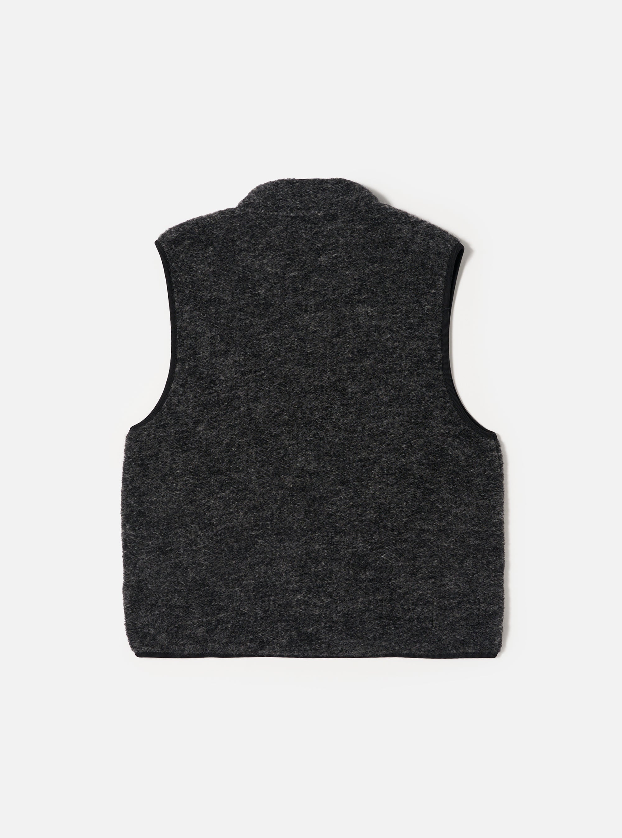 Black Six Wool Fleece Climbing Gilet
