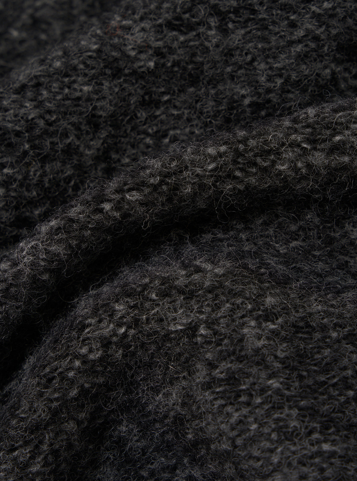 Black Six Wool Fleece Climbing Gilet