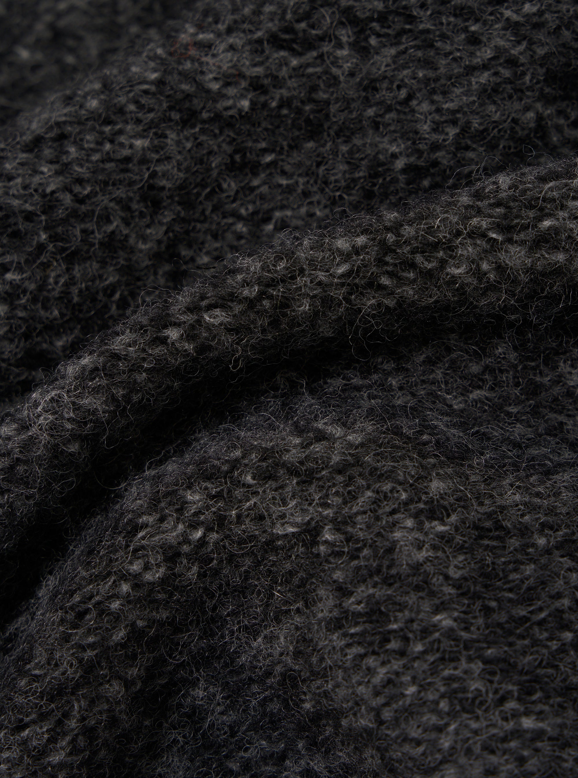 Black Six Wool Fleece Climbing Gilet
