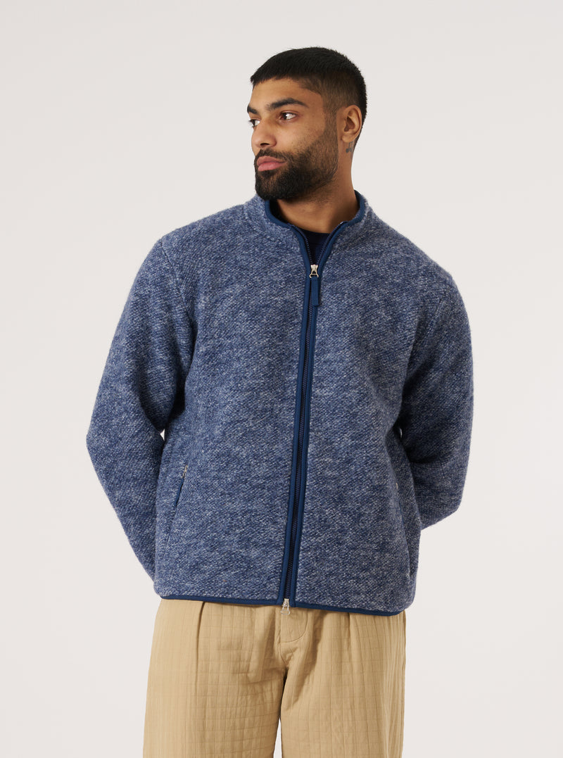 Blue Six Wool Fleece Climbing Jacket