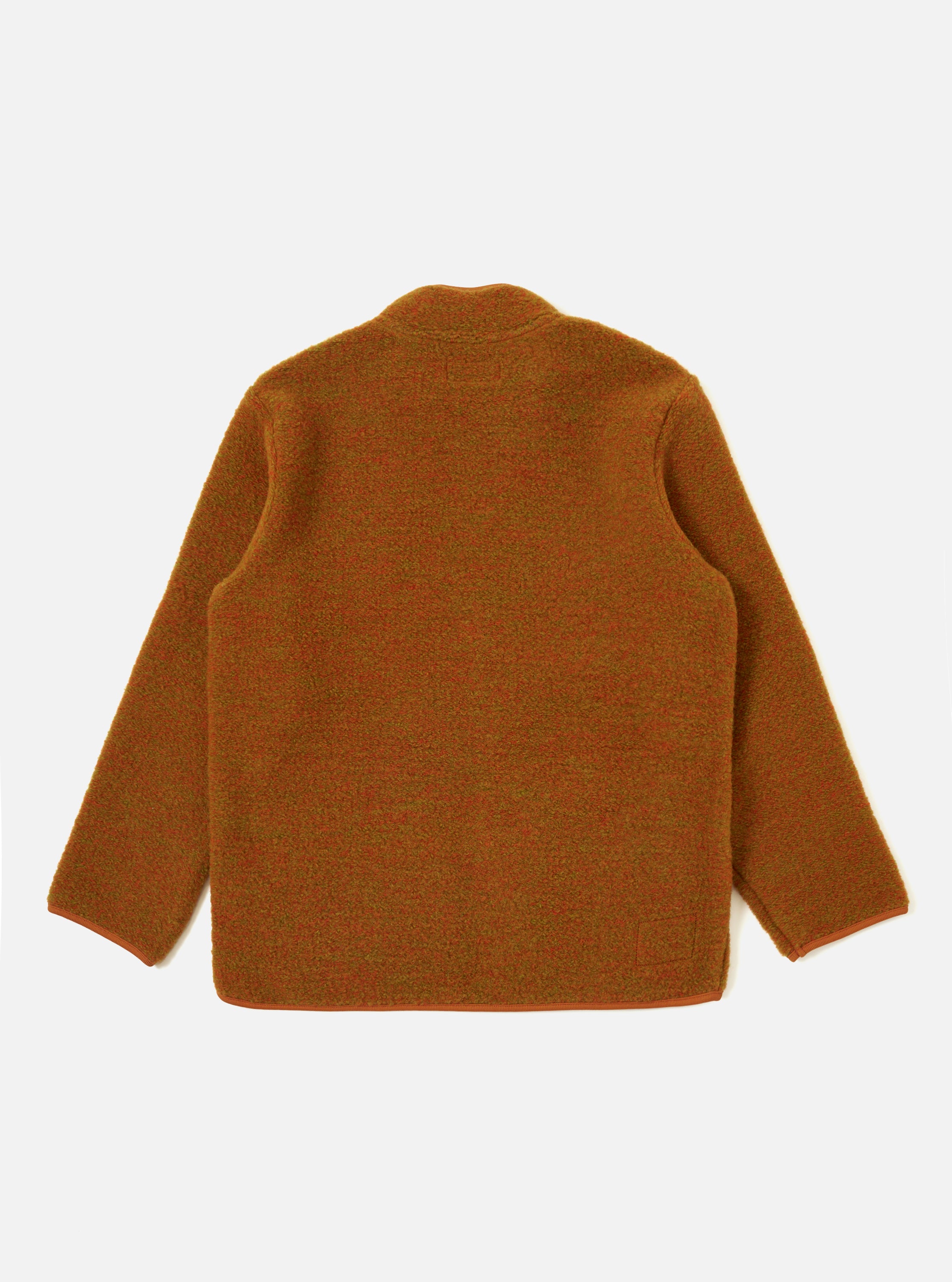 ジャケット・アウター WOOL CARAMEL PIQUET Set Up Men's Orange Six Wool Fleece Climbing Jacket – Universal Works