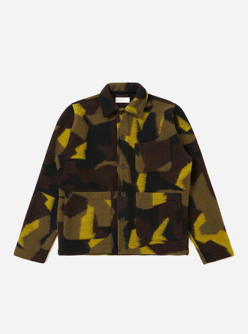 Camo Swede Fleece Field Jacket