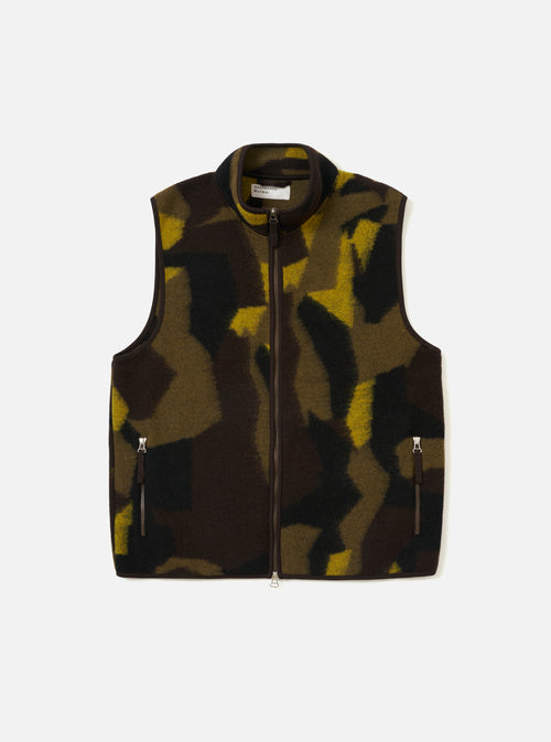 Camo Swede Fleece Climbing Gilet