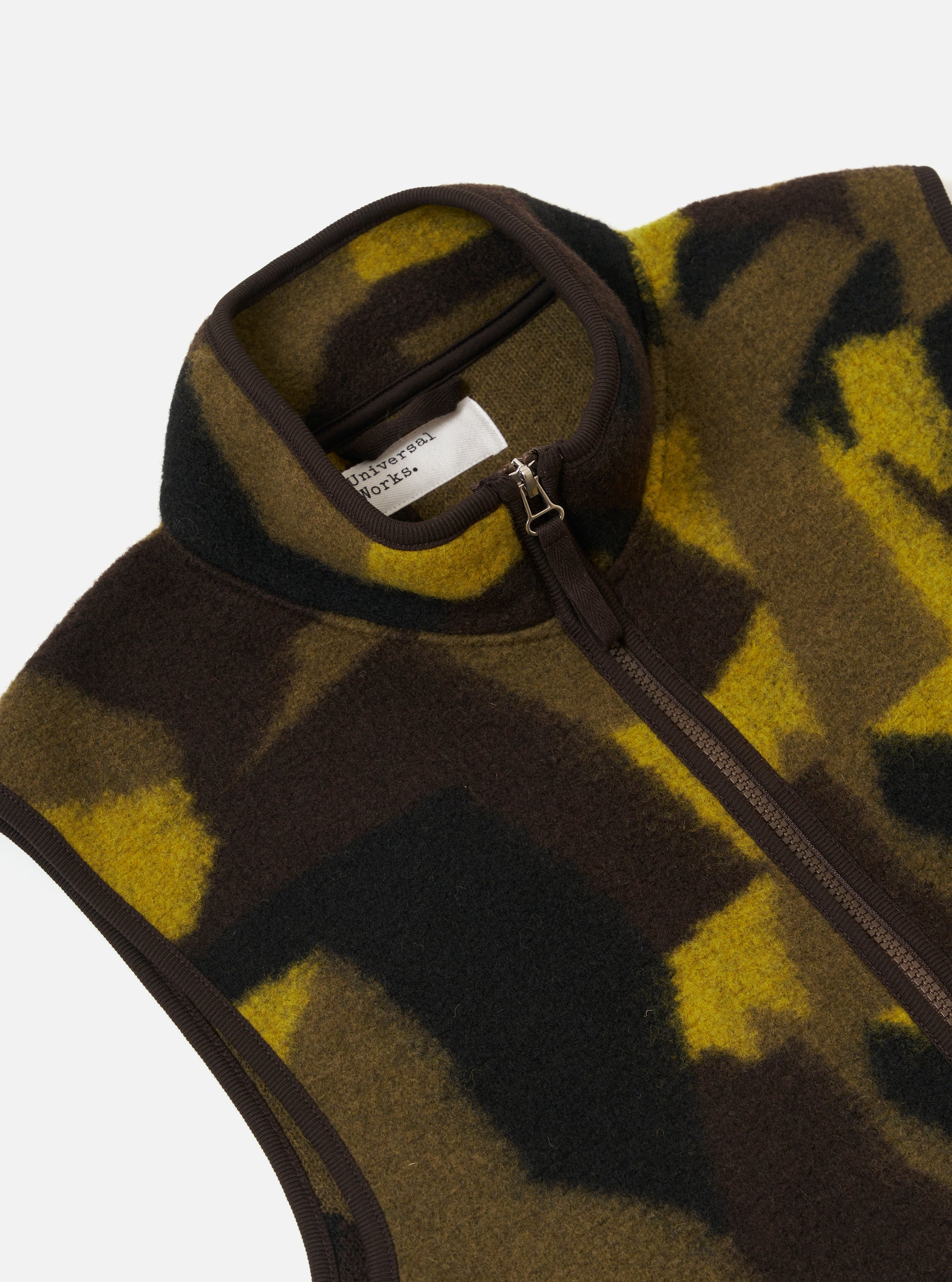 Camo Swede Fleece Climbing Gilet