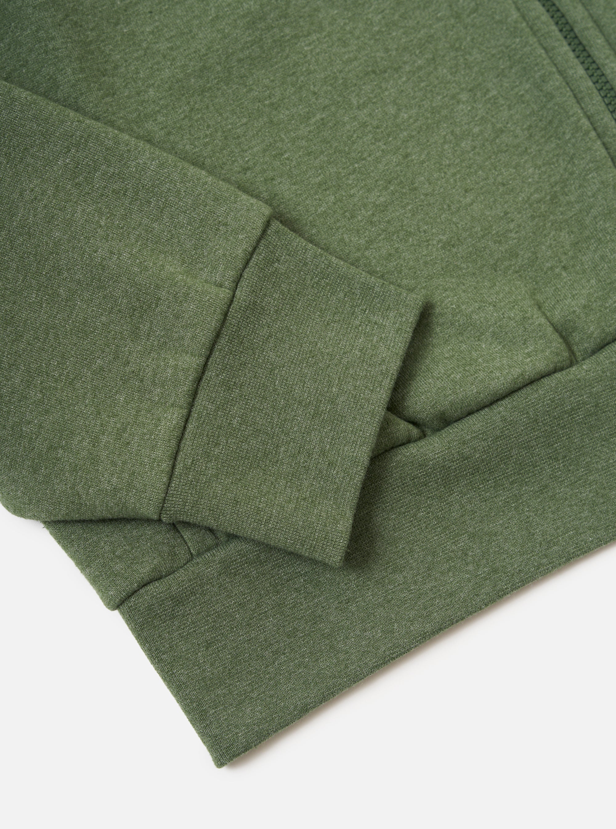 Green Recycled Cotton Blend Jersey Tyler Jacket