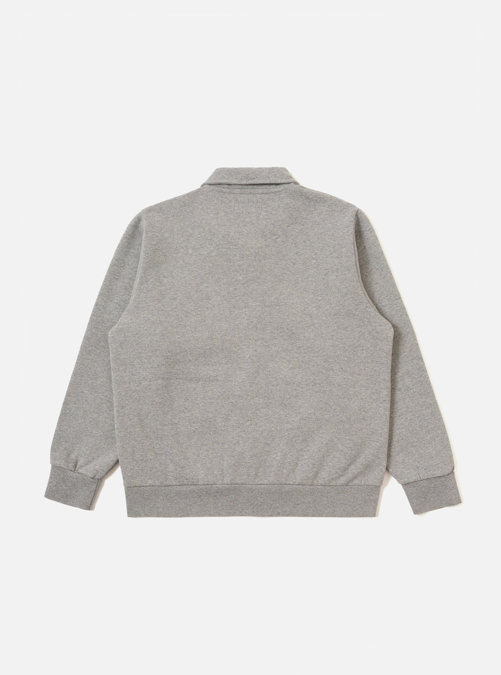 Grey Marl Recycled Cotton Blend Jersey Tyler Jacket