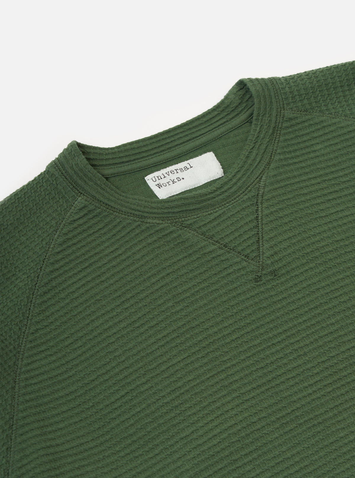 Green Fantasy Interlock Mr K Crew Sweatshirt