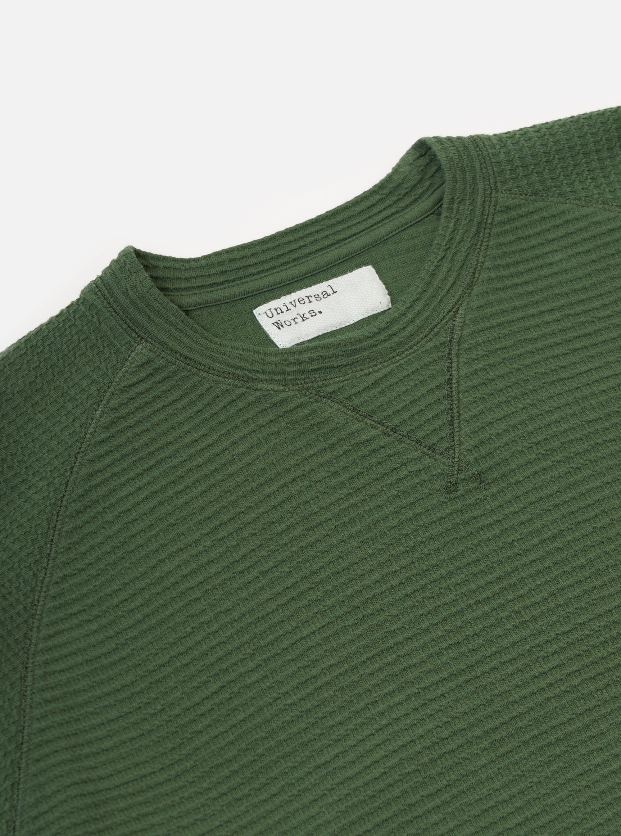 Green Fantasy Interlock Mr K Crew Sweatshirt