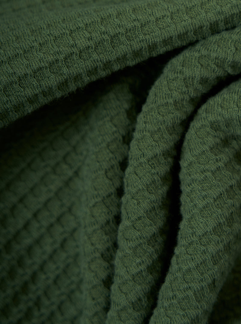 Green Fantasy Interlock Mr K Crew Sweatshirt
