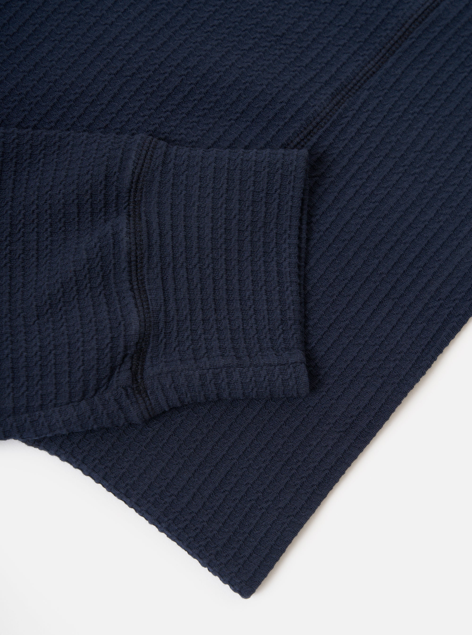 Navy Fantasy Interlock Mr K Crew Sweatshirt
