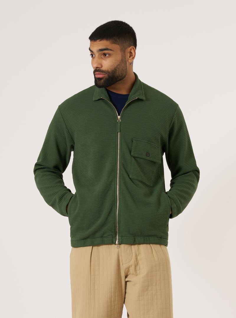 Green Fantasy Interlock K Track Top