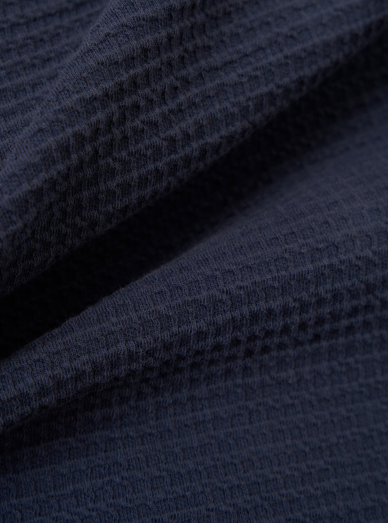 Navy Fantasy Interlock K Track Top