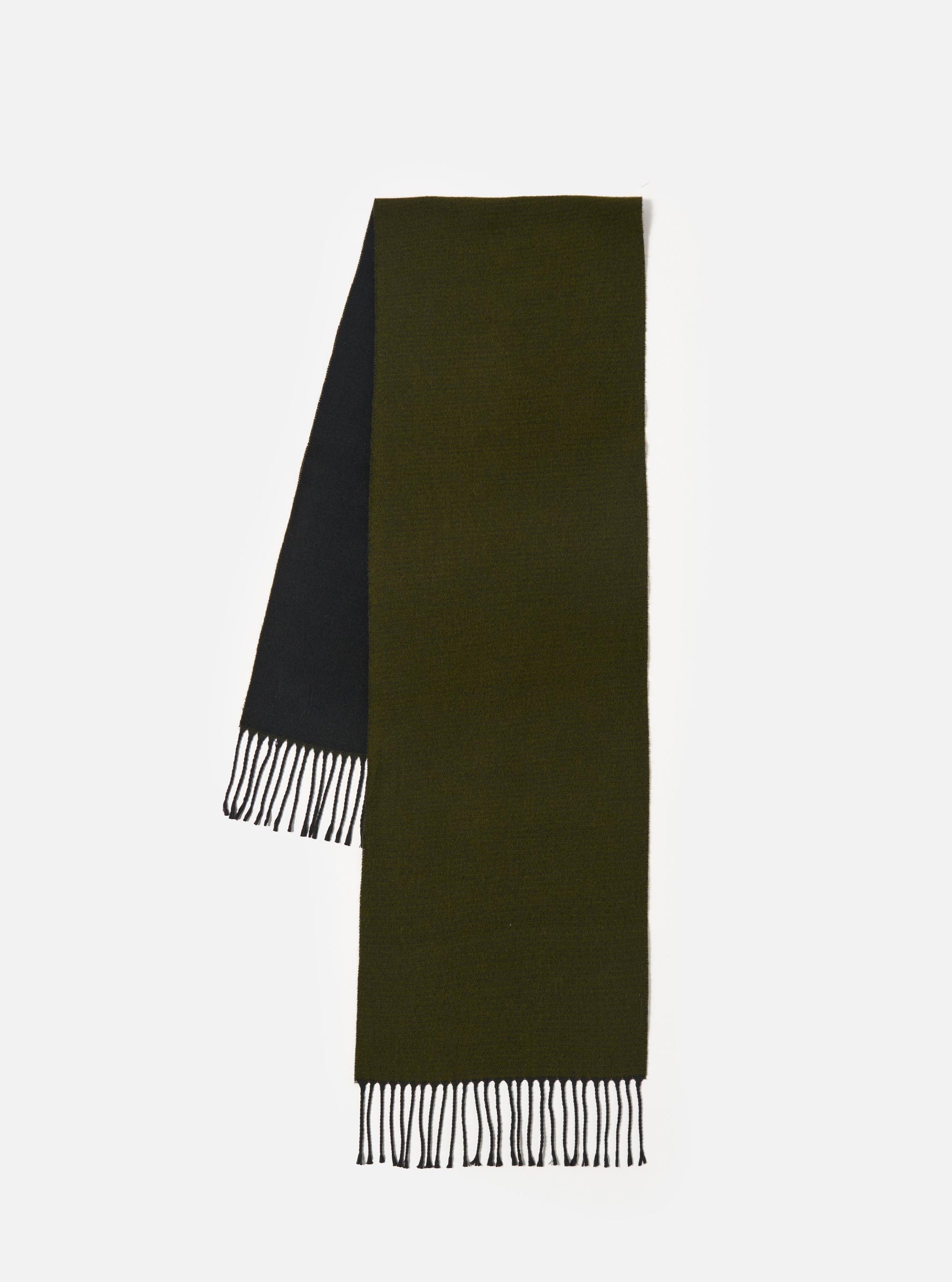 Green/Black Double Sided Scarf