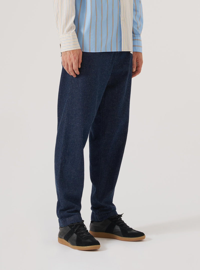 Indigo Future Denim Military Chino