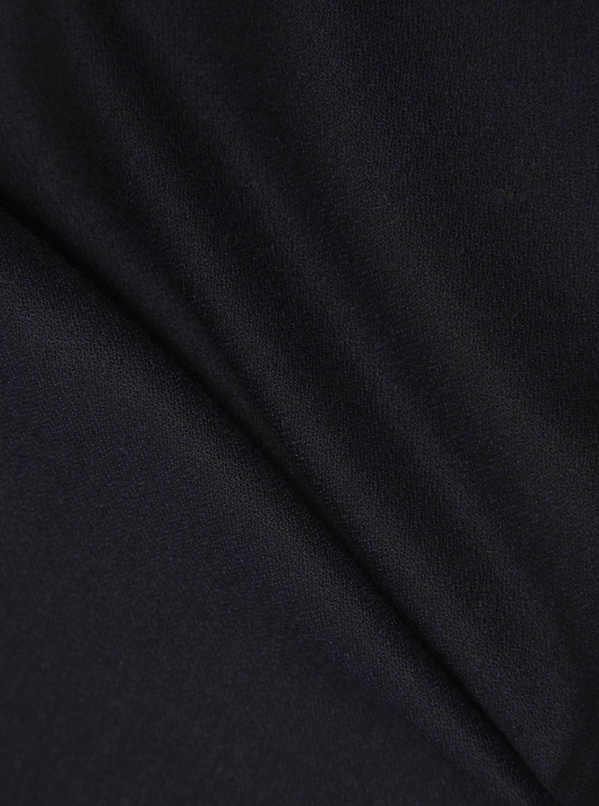 Dark Navy Upcycled Italian Tweed Military Chino
