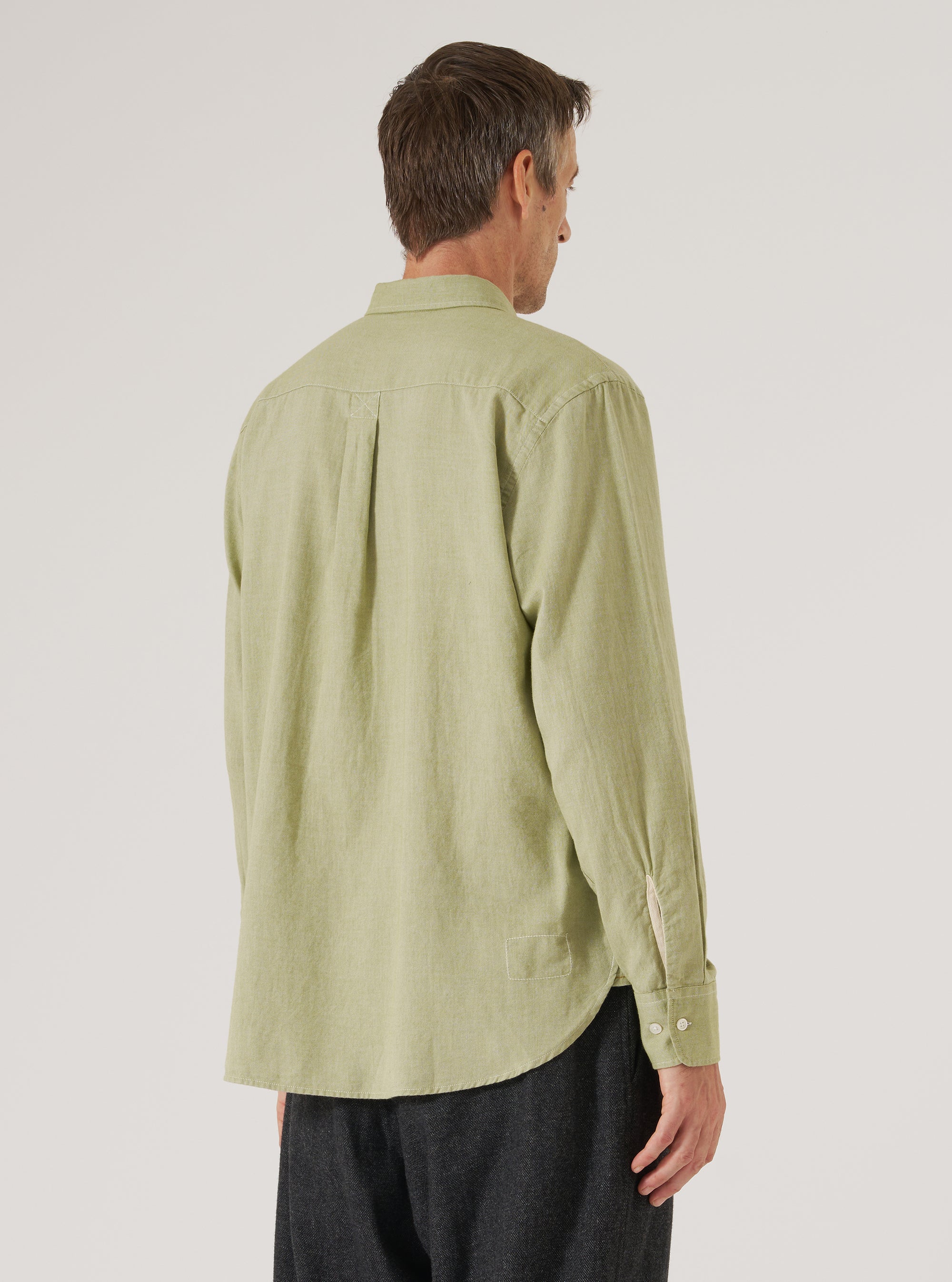 Green Neptune Cotton Lazy Day Shirt