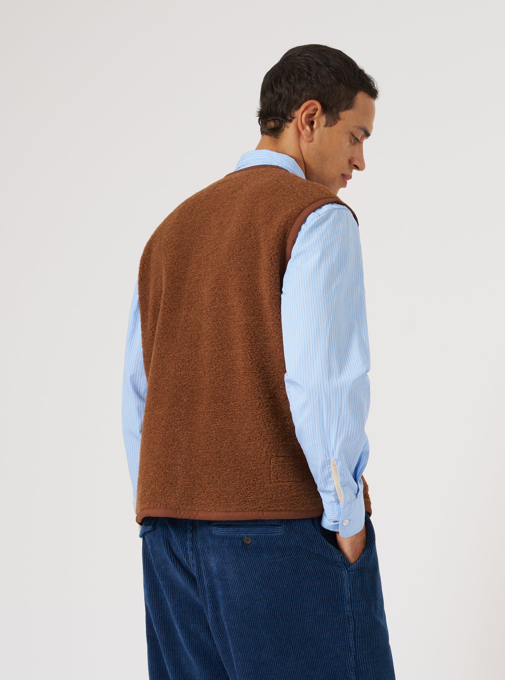 Cumin Alvar Fleece Lancaster Gilet