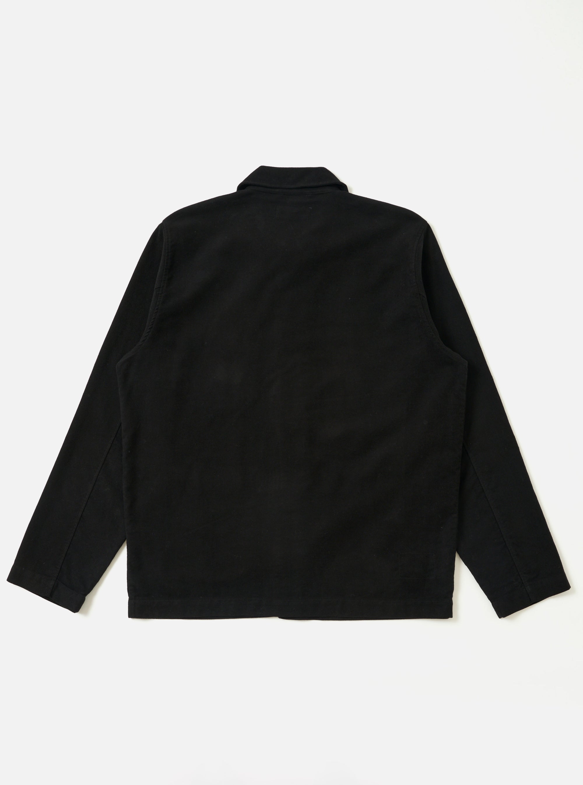 Black Comfort Moleskin Field Jacket