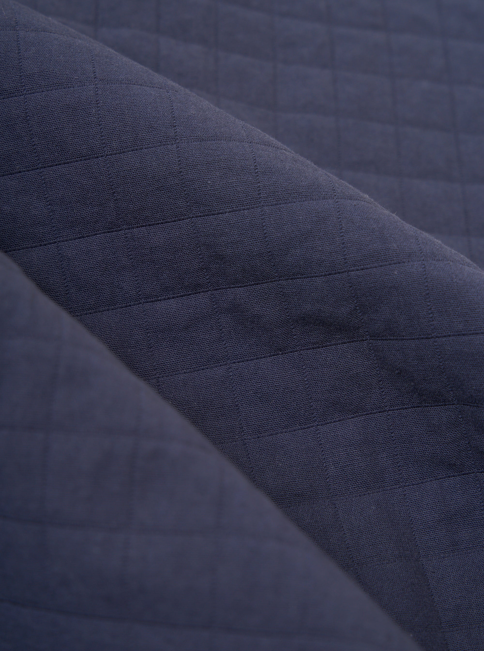 Navy Rahim Cotton Weekend Gilet