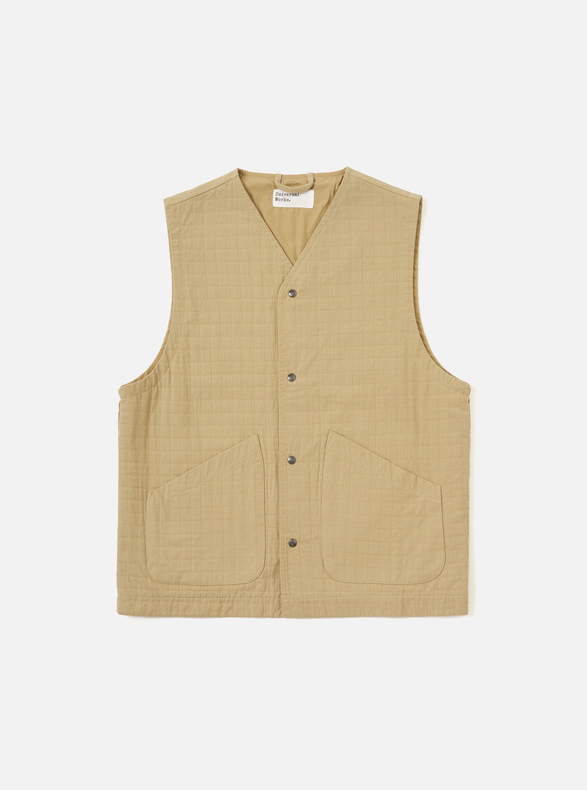 Sand Rahim Cotton Weekend Gilet
