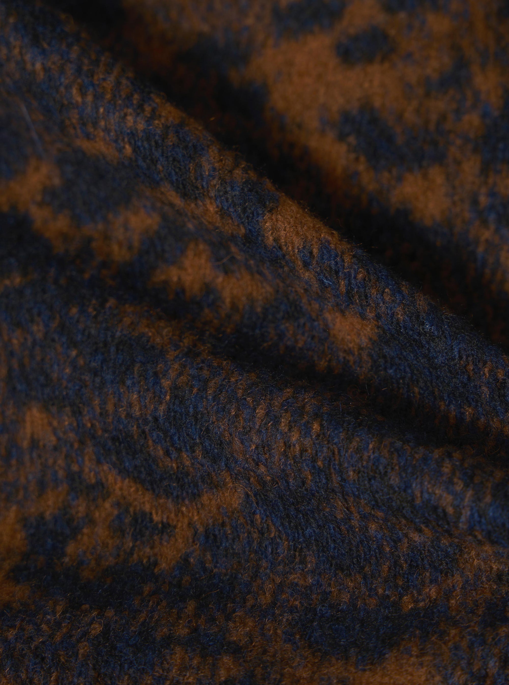 Dark Navy/Brown Night Leopard Cardigan