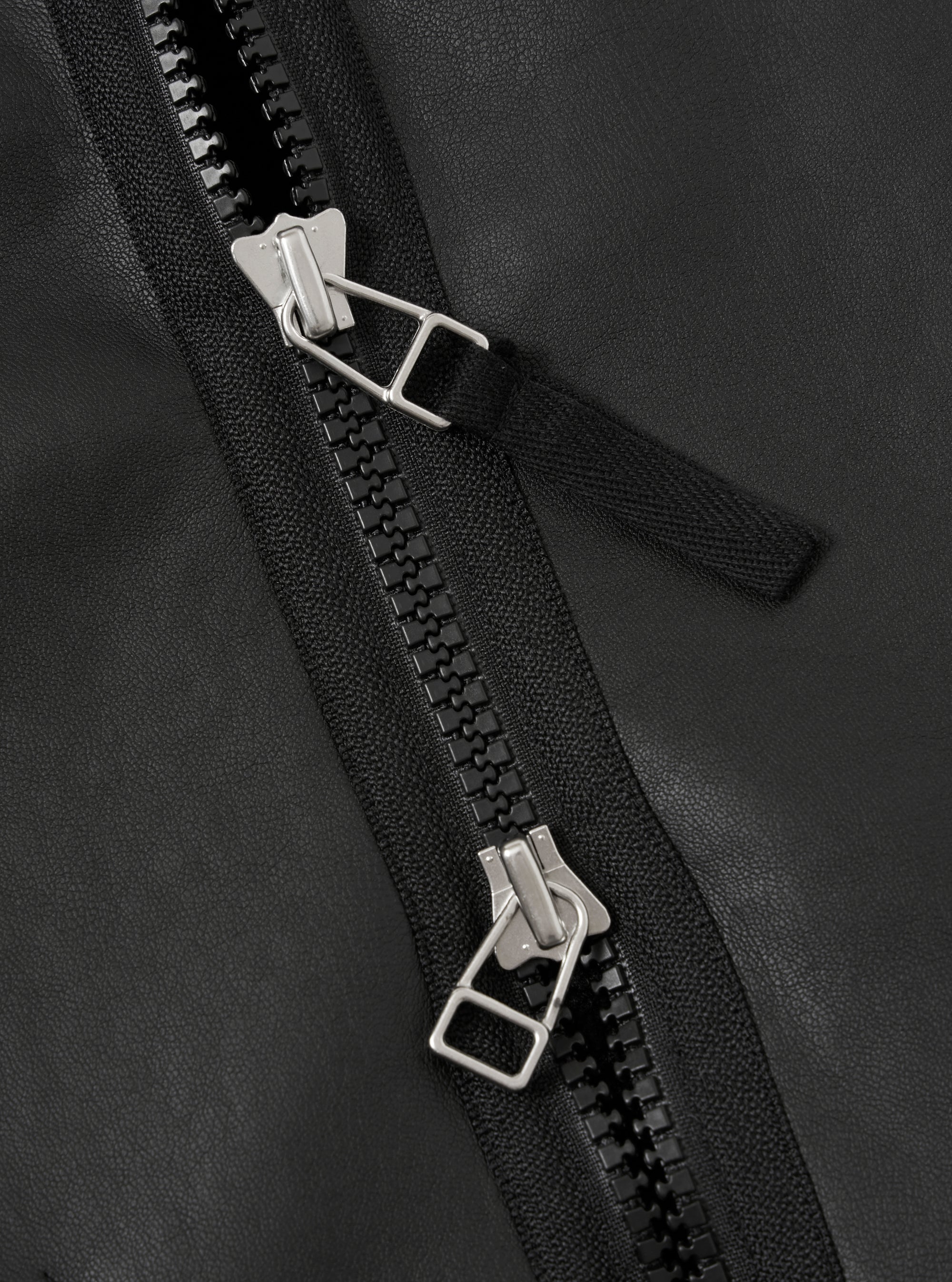 Black Not Shearling Military Liner Gilet