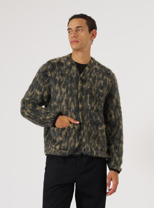 Charcoal Dolce Fleece Cardigan