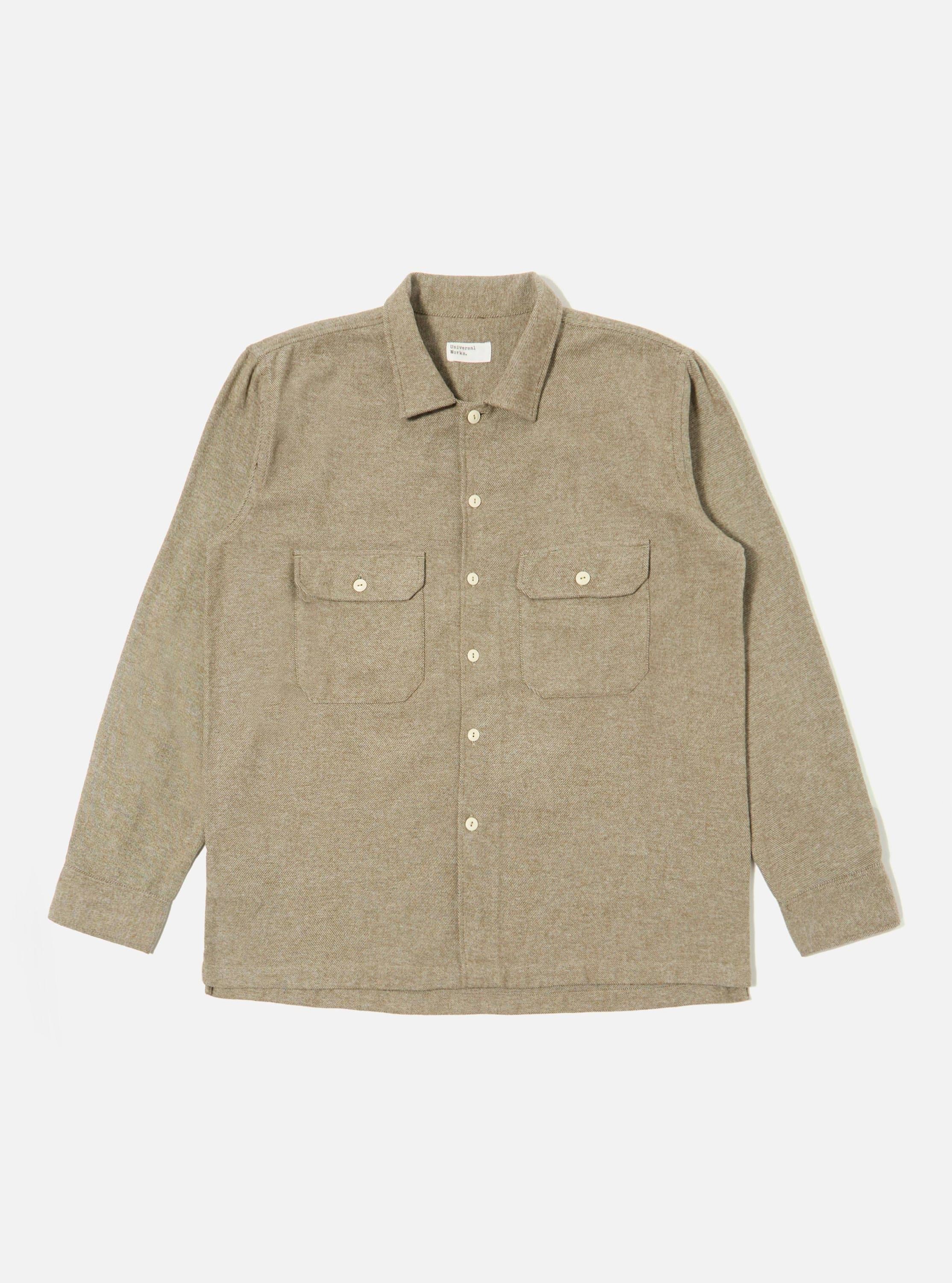 Men's Olive Alaska Cotton Utility Shirt – Universal Works