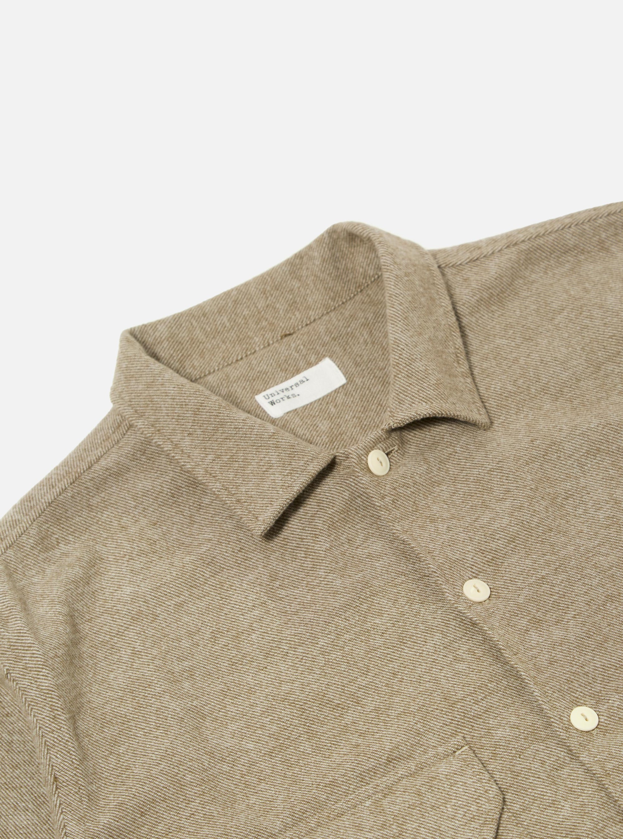 Olive Alaska Cotton Utility Shirt