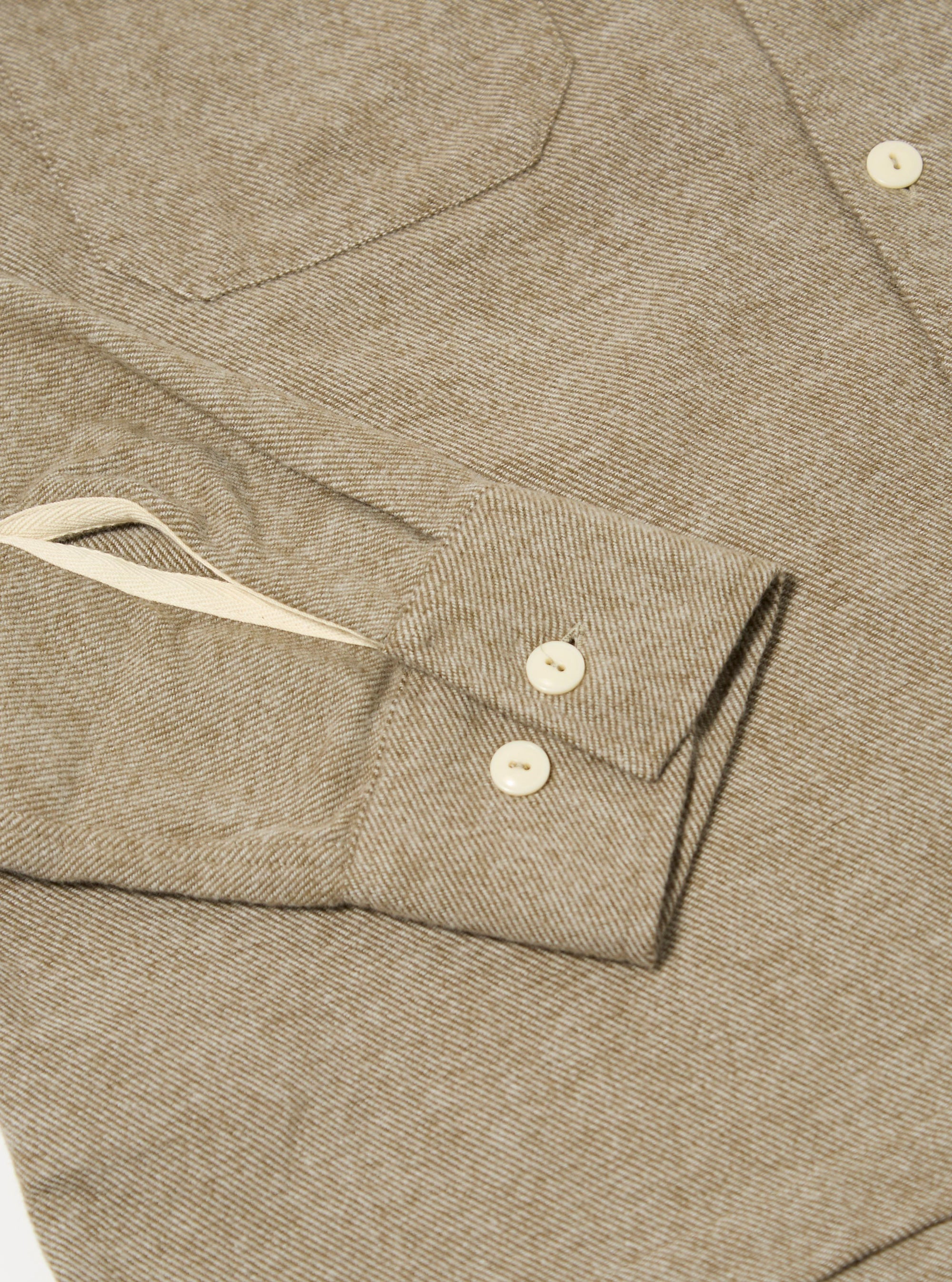 Olive Alaska Cotton Utility Shirt