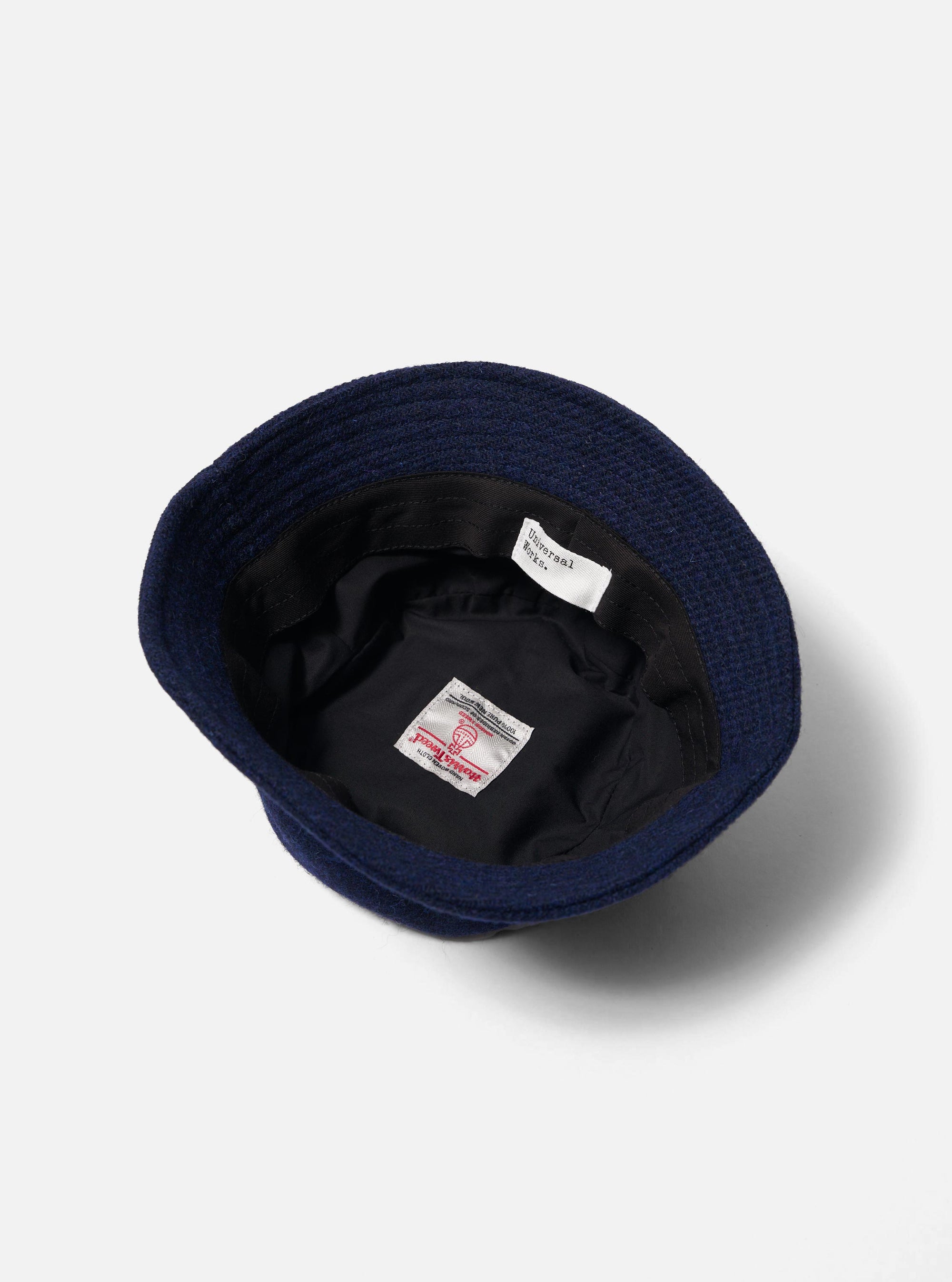 Indigo LW Harris Tweed Lewis Hat