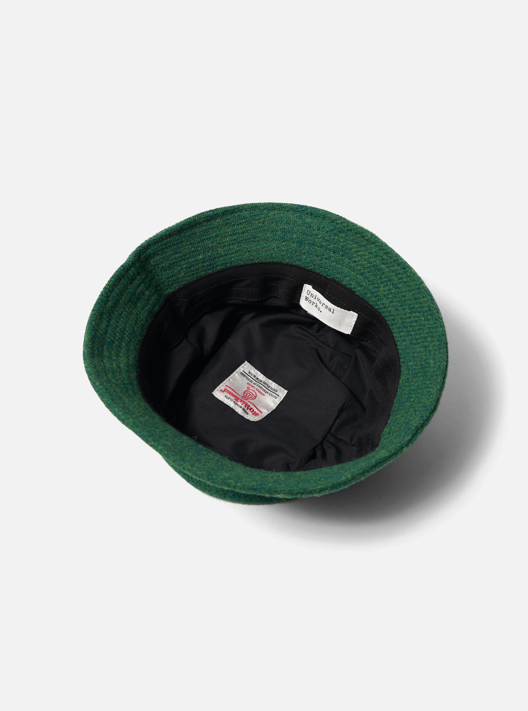 Green Harris Tweed Lewis Hat