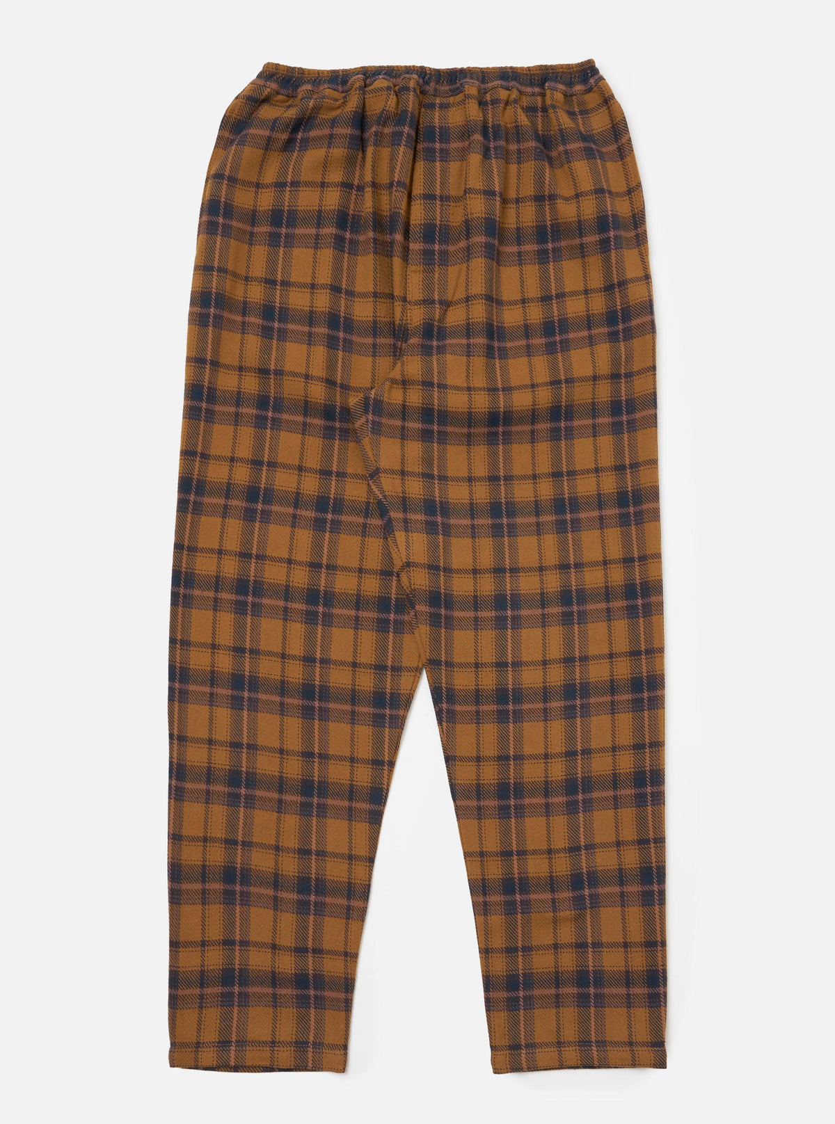 Caramel Twill Check Pyjama Pant