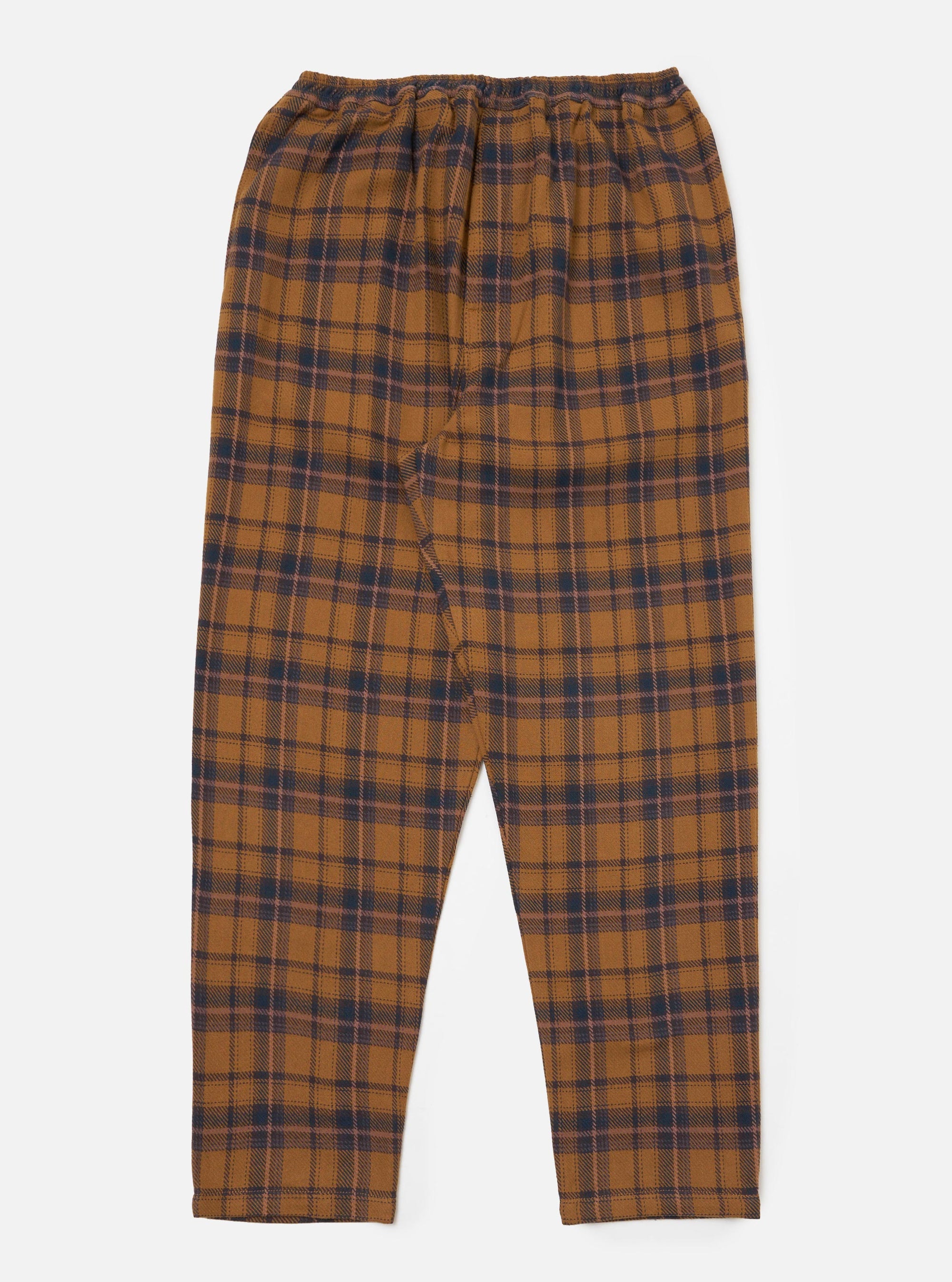 Caramel Twill Check Pyjama Pant