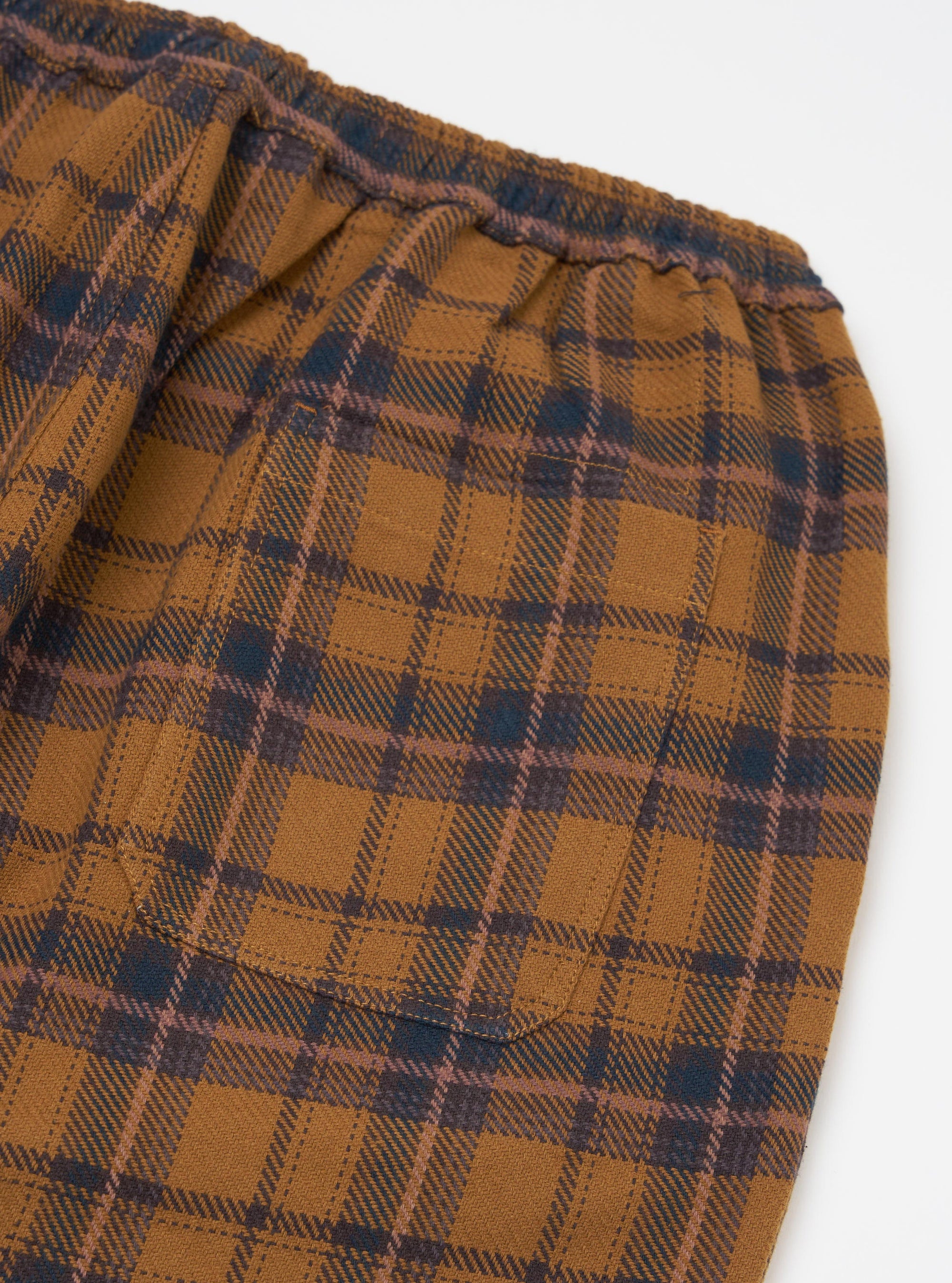 Caramel Twill Check Pyjama Pant