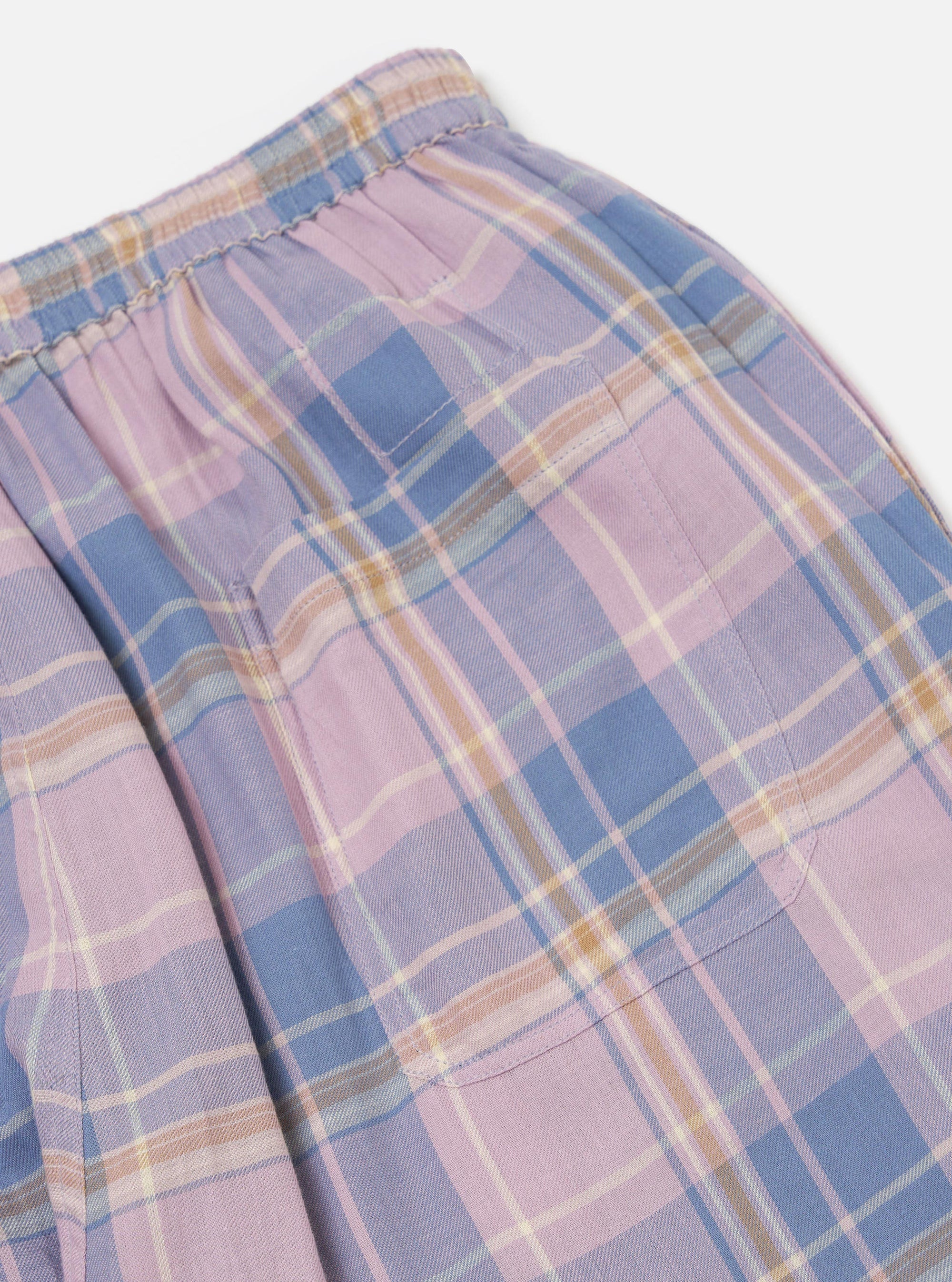 Pink/Blue Pastel Plaid Pyjama Pant