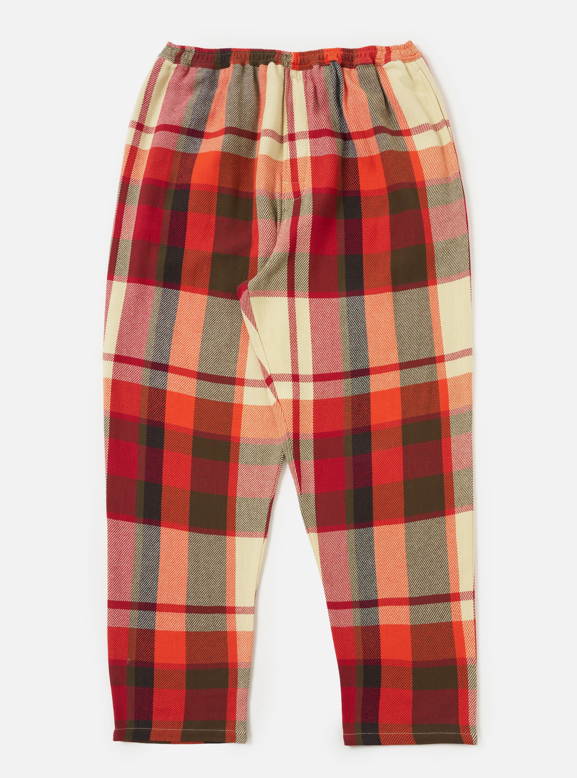 Red Earth Check Long Pyjama Set