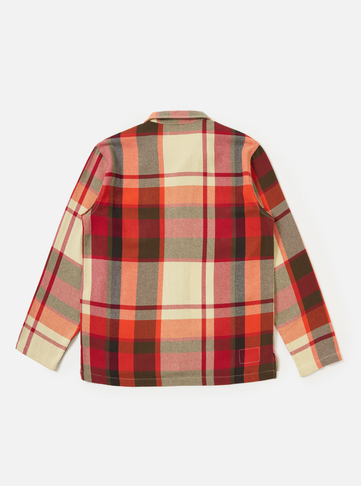 Red Earth Check Long Pyjama Set