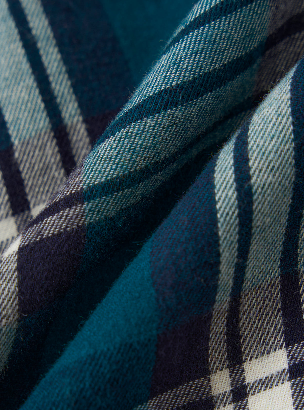 Forest Brushed Plaid Pyjama Short