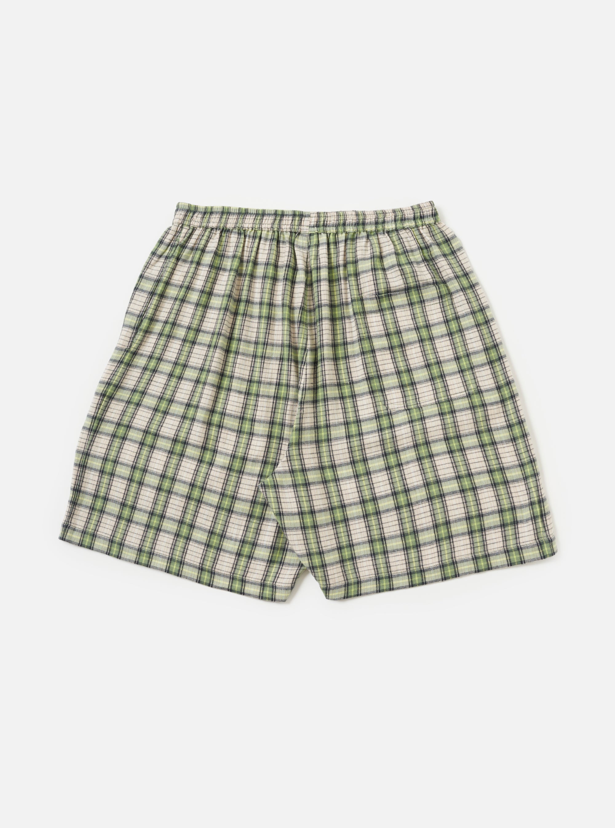 Green Busy Plaid Short Pyjama Set