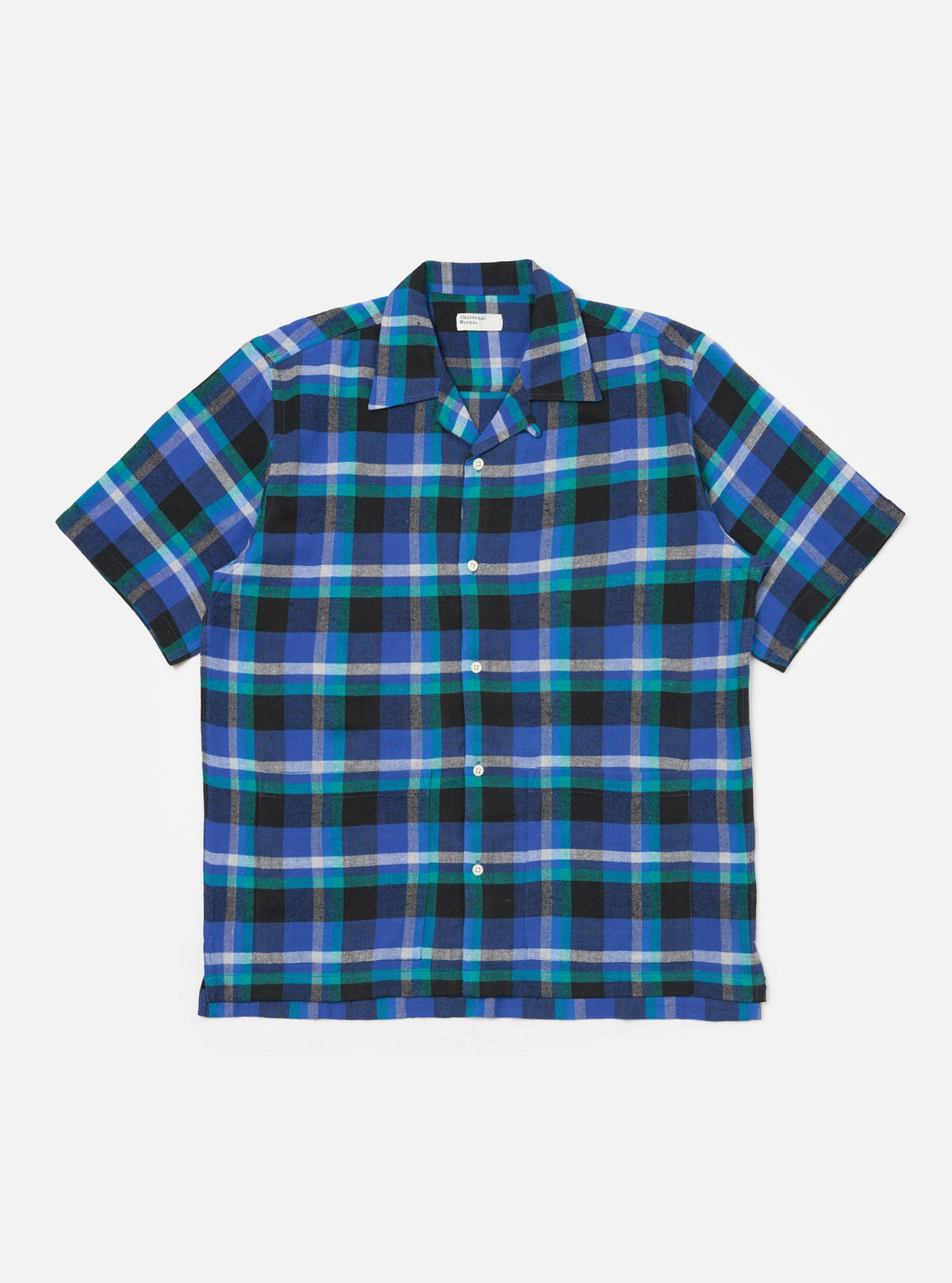 Blue Night Check Short Pyjama Set
