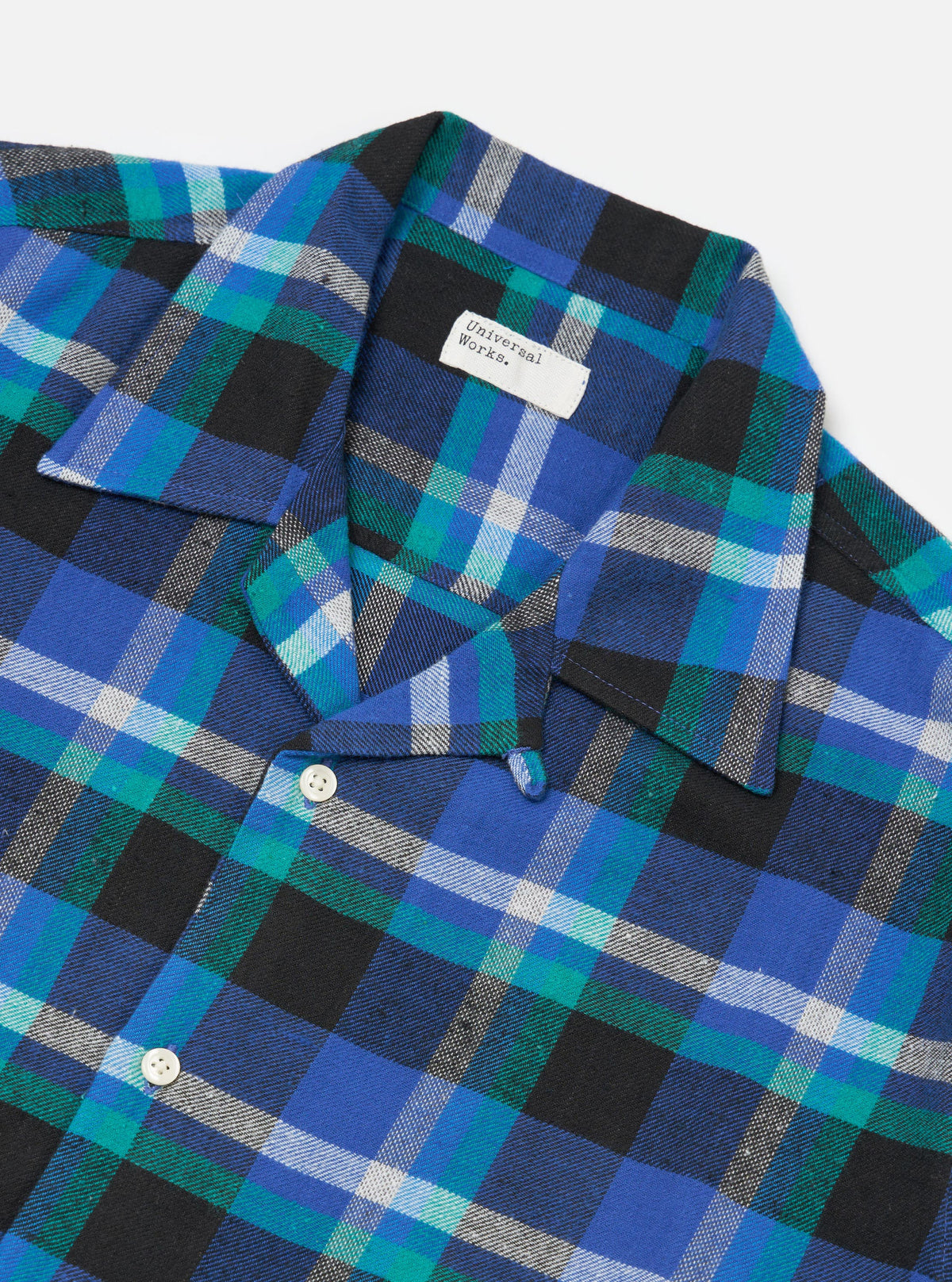 Blue Night Check Short Pyjama Set