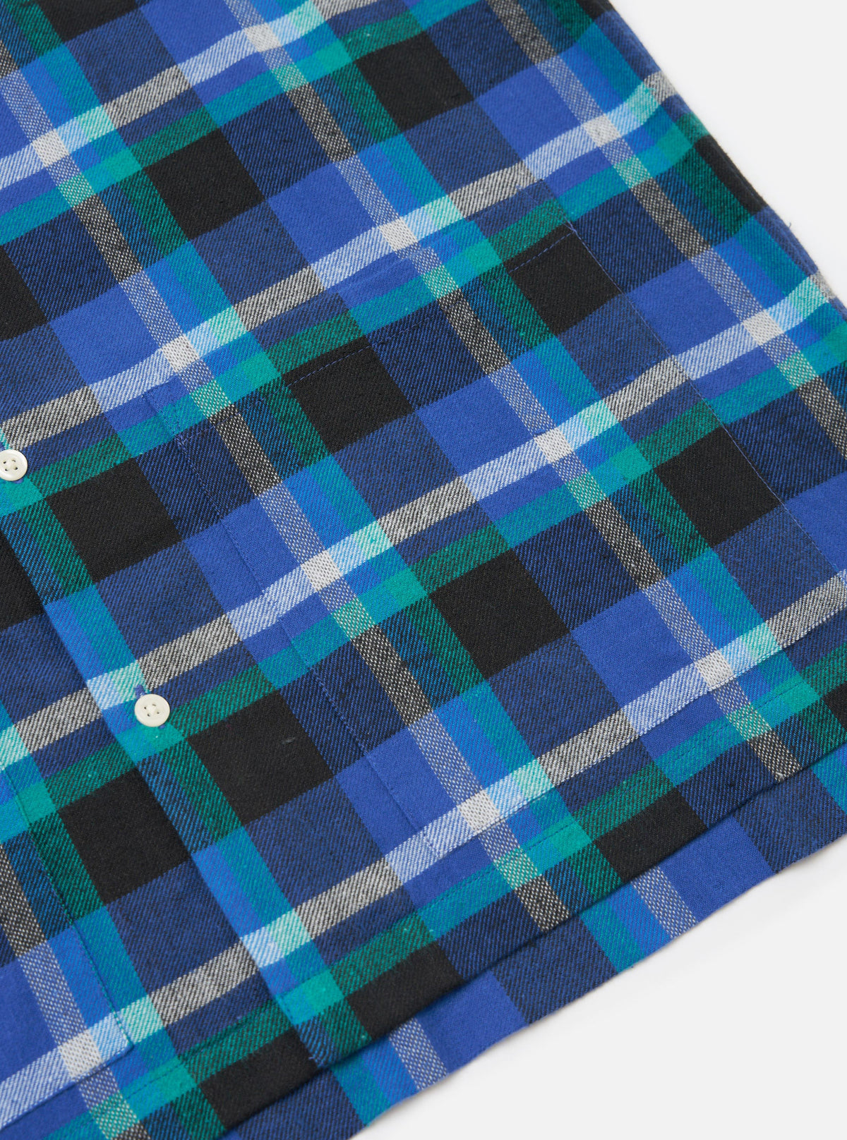 Blue Night Check Short Pyjama Set