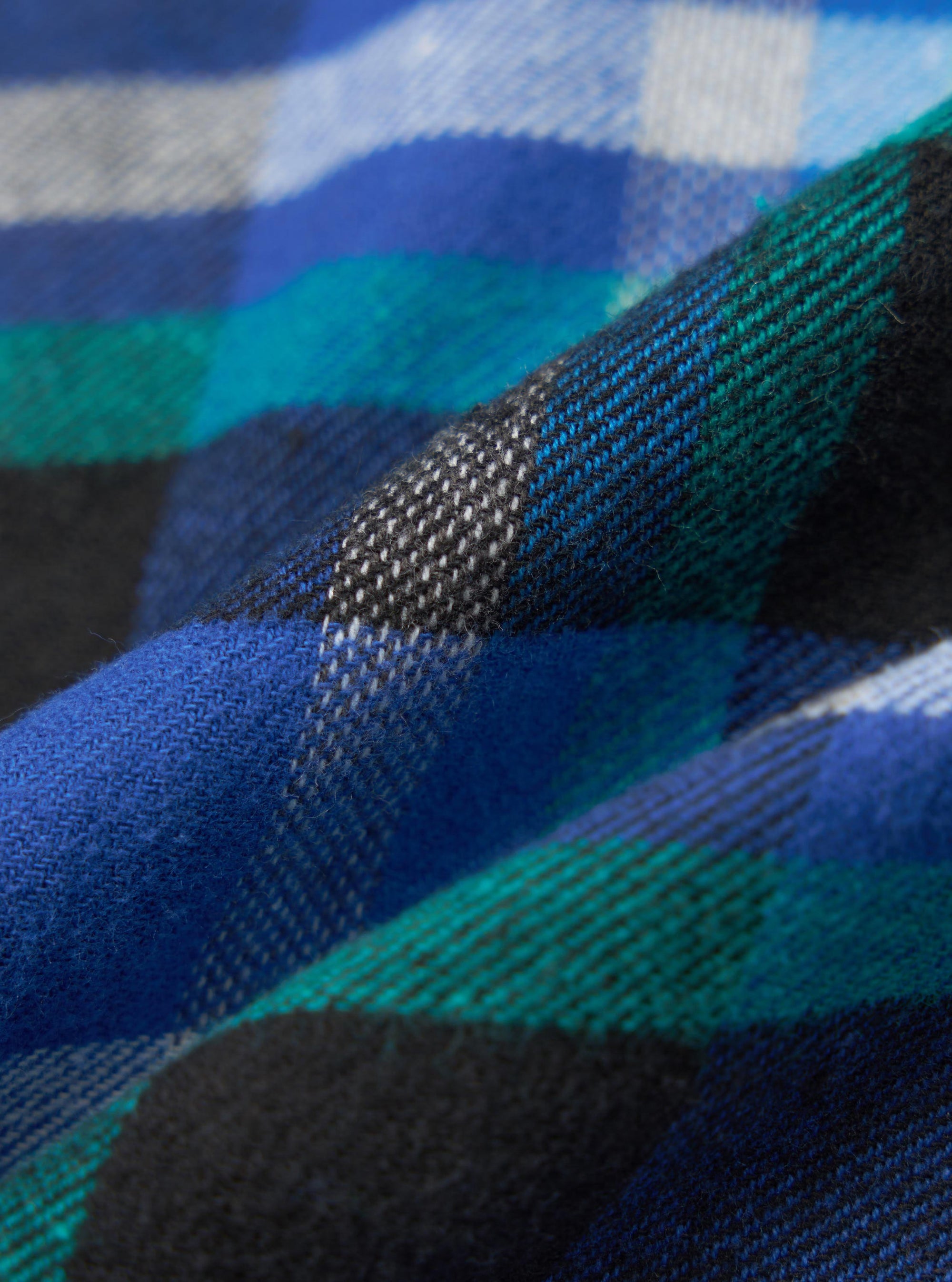 Blue Night Check Short Pyjama Set