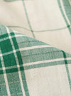 Ecru/Green Madras Check Boxer Short