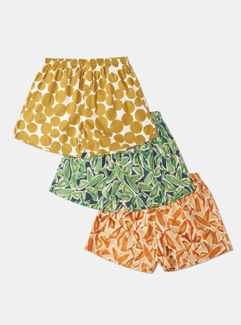 Mixed 3 Pack Boxer Short